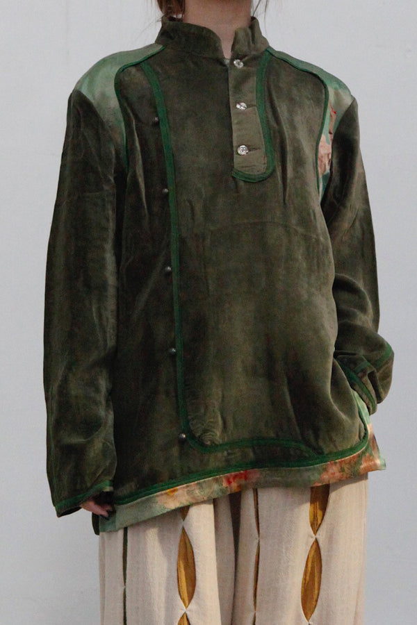 Communs asymmetric closed shirt AW22-C211